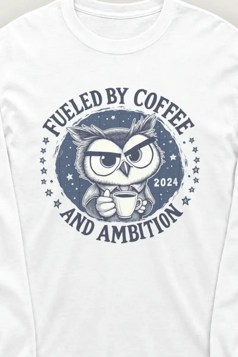 "Ambition Owl" Unisex Longsleeve T-shirt