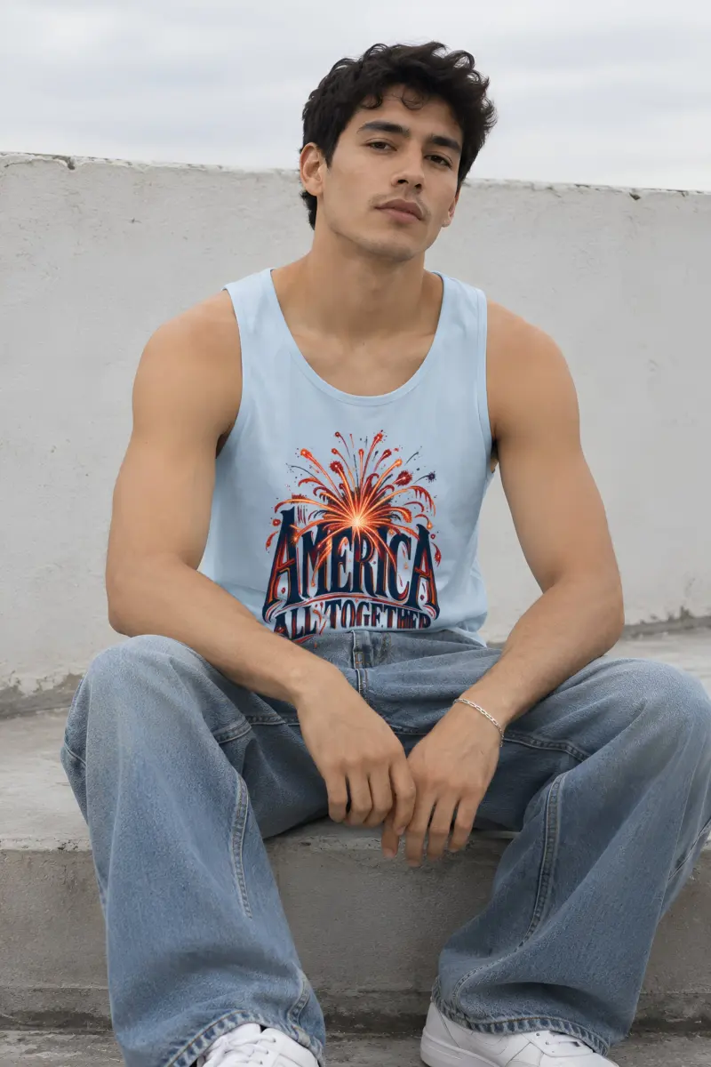 “America All Together” Unisex Jersey Tank