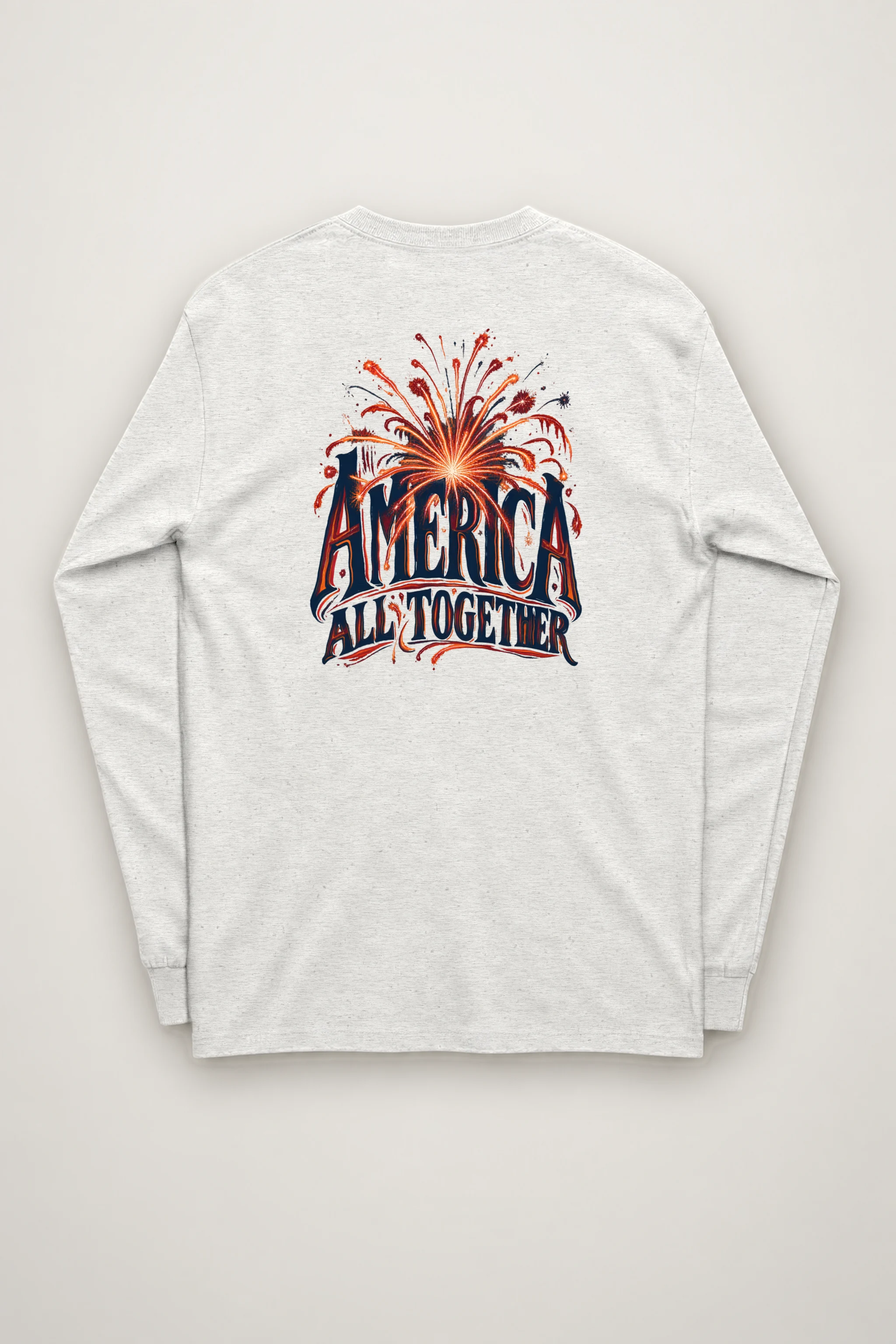 "America All Together" Unisex Longsleeve T-shirt