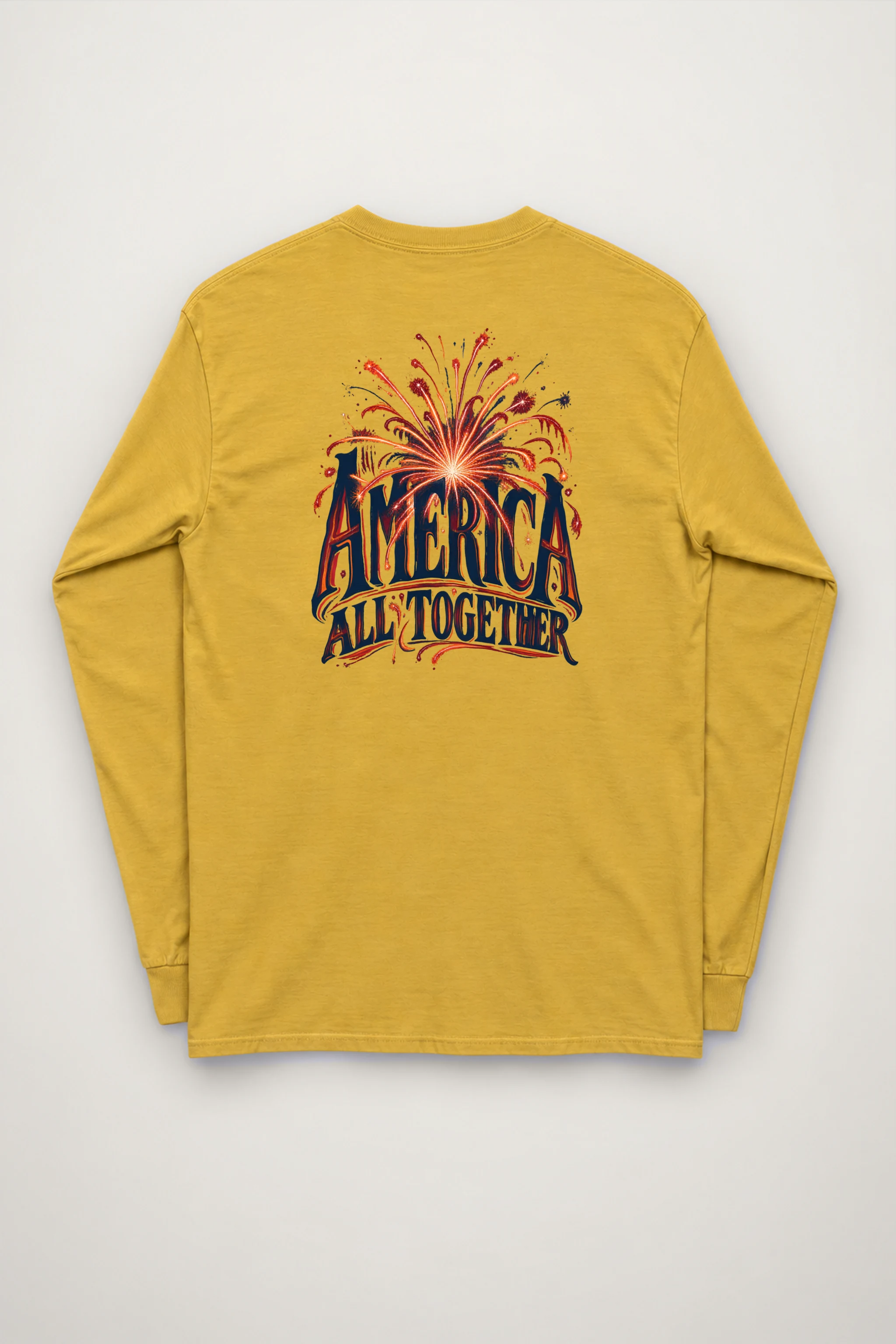 "America All Together" Unisex Longsleeve T-shirt