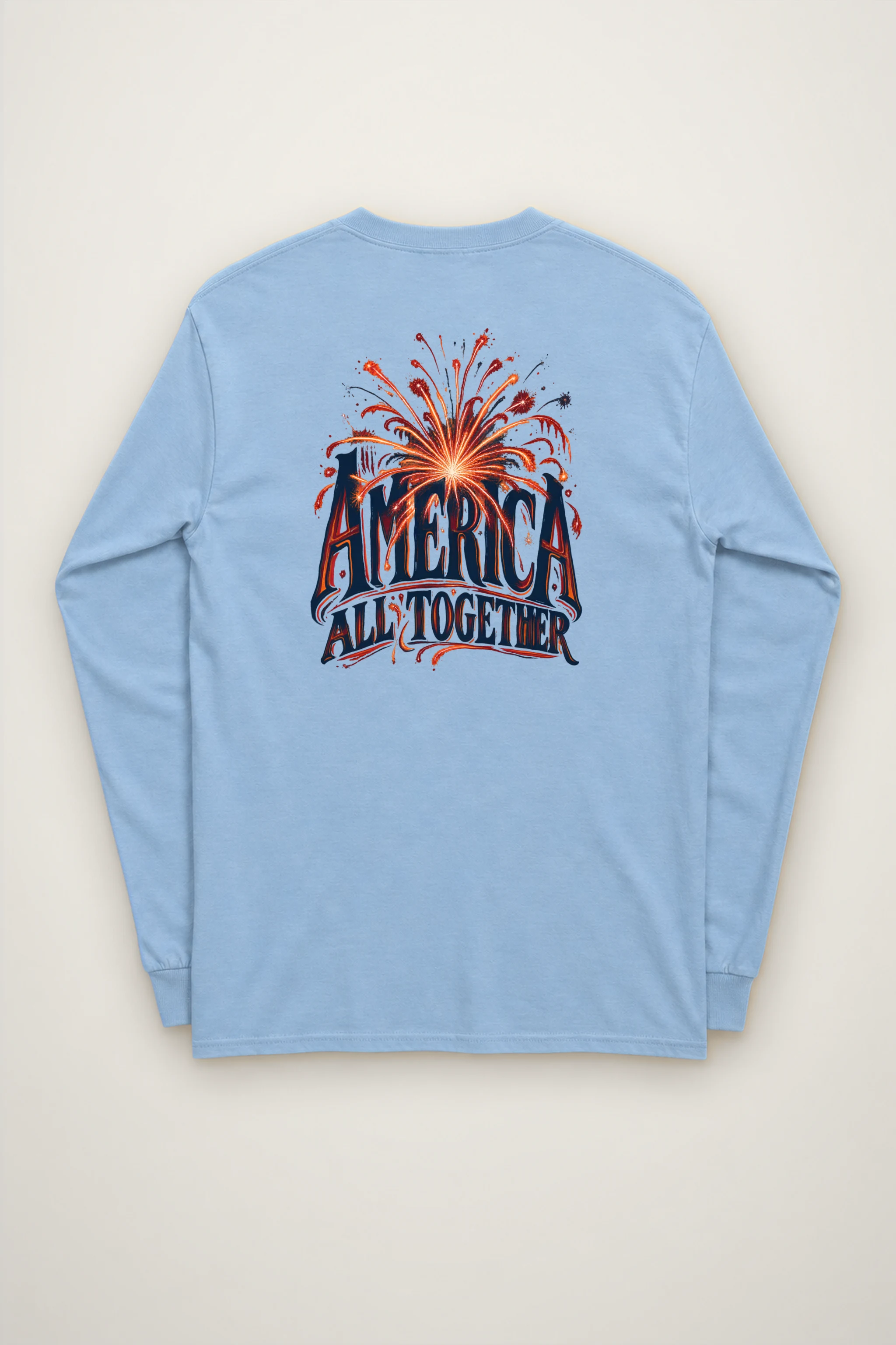 "America All Together" Unisex Longsleeve T-shirt