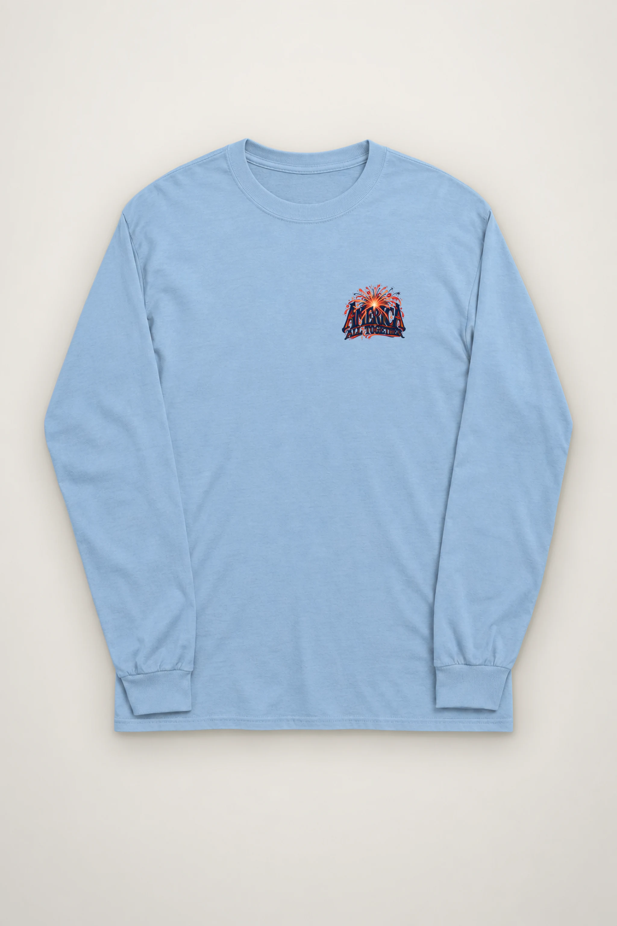 "America All Together" Unisex Longsleeve T-shirt