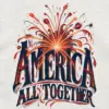 "America All Together" Unisex Longsleeve T-shirt