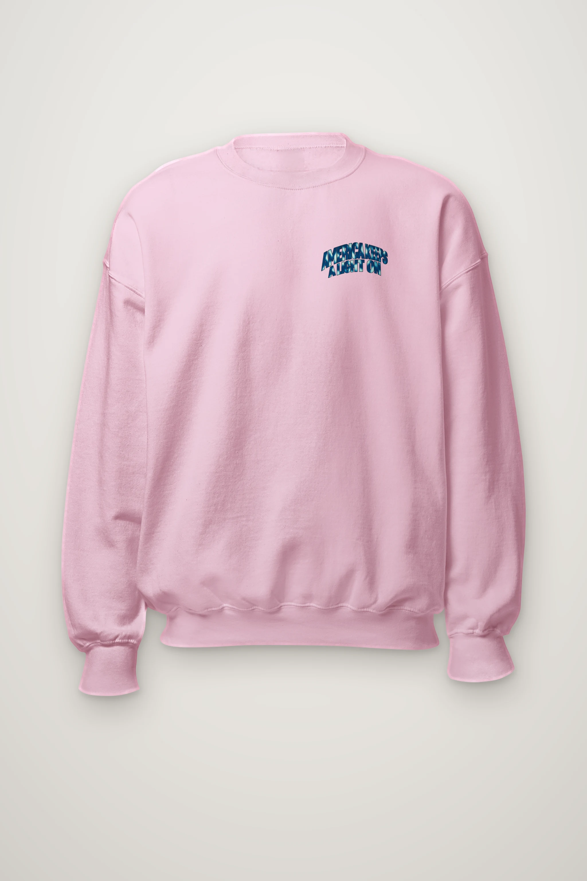 "America Keeps a Light On" Heavy Blend Unisex Crewneck Sweatshirt