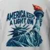 "America Keeps a Light On" Heavy Blend Unisex Crewneck Sweatshirt