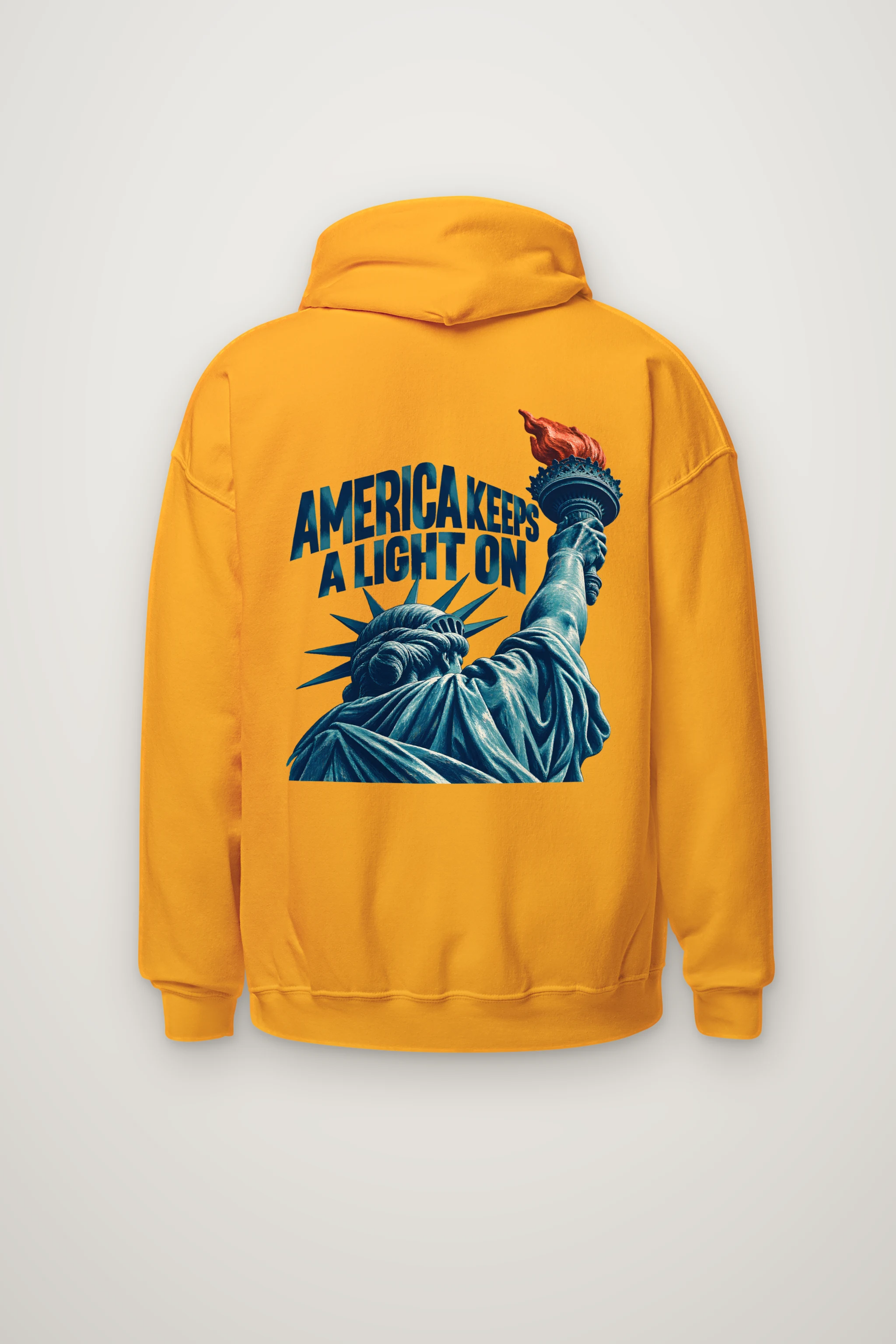 "America Keeps a Light On" Heavy Blend Unisex Pullover Hoodie
