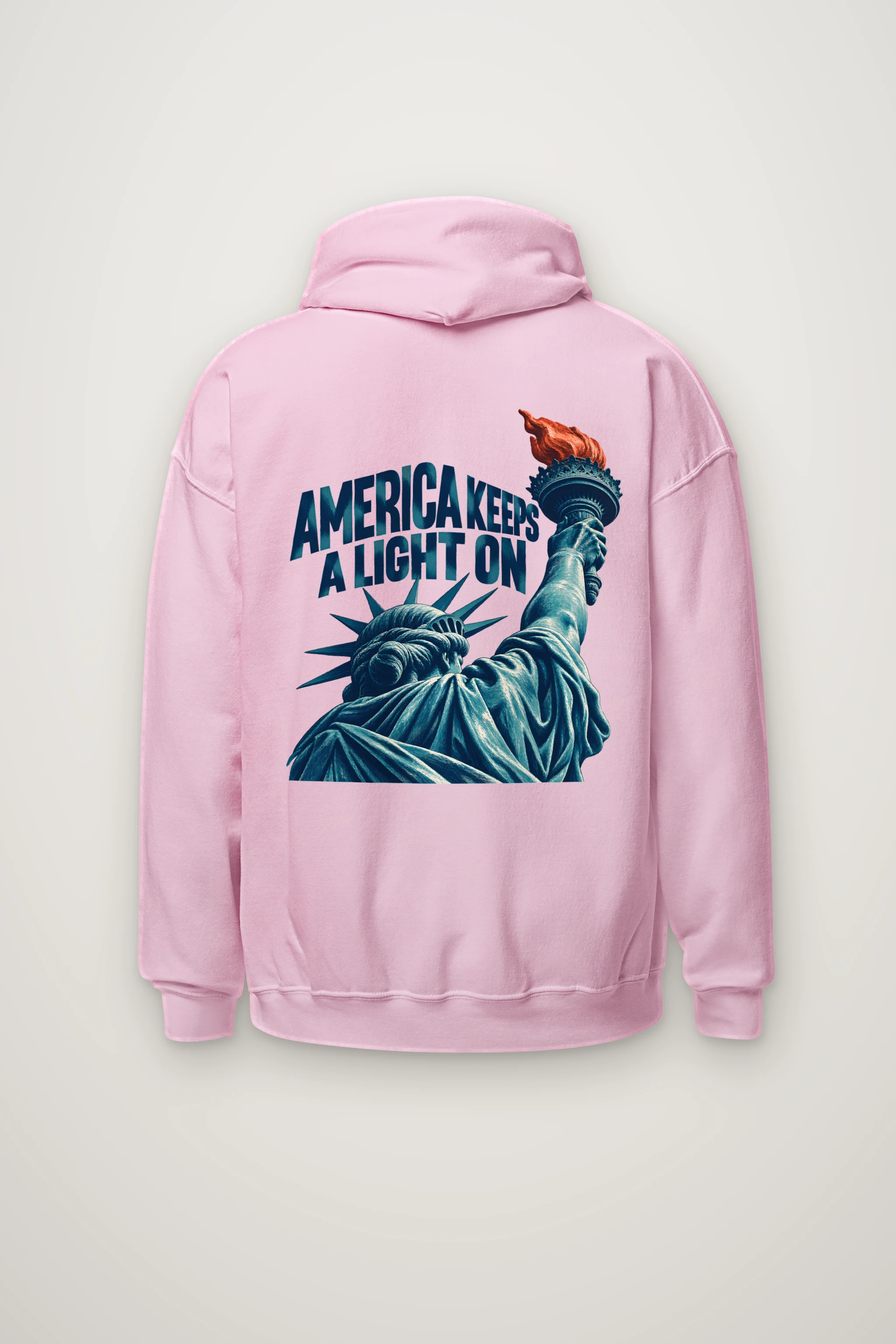 "America Keeps a Light On" Heavy Blend Unisex Pullover Hoodie