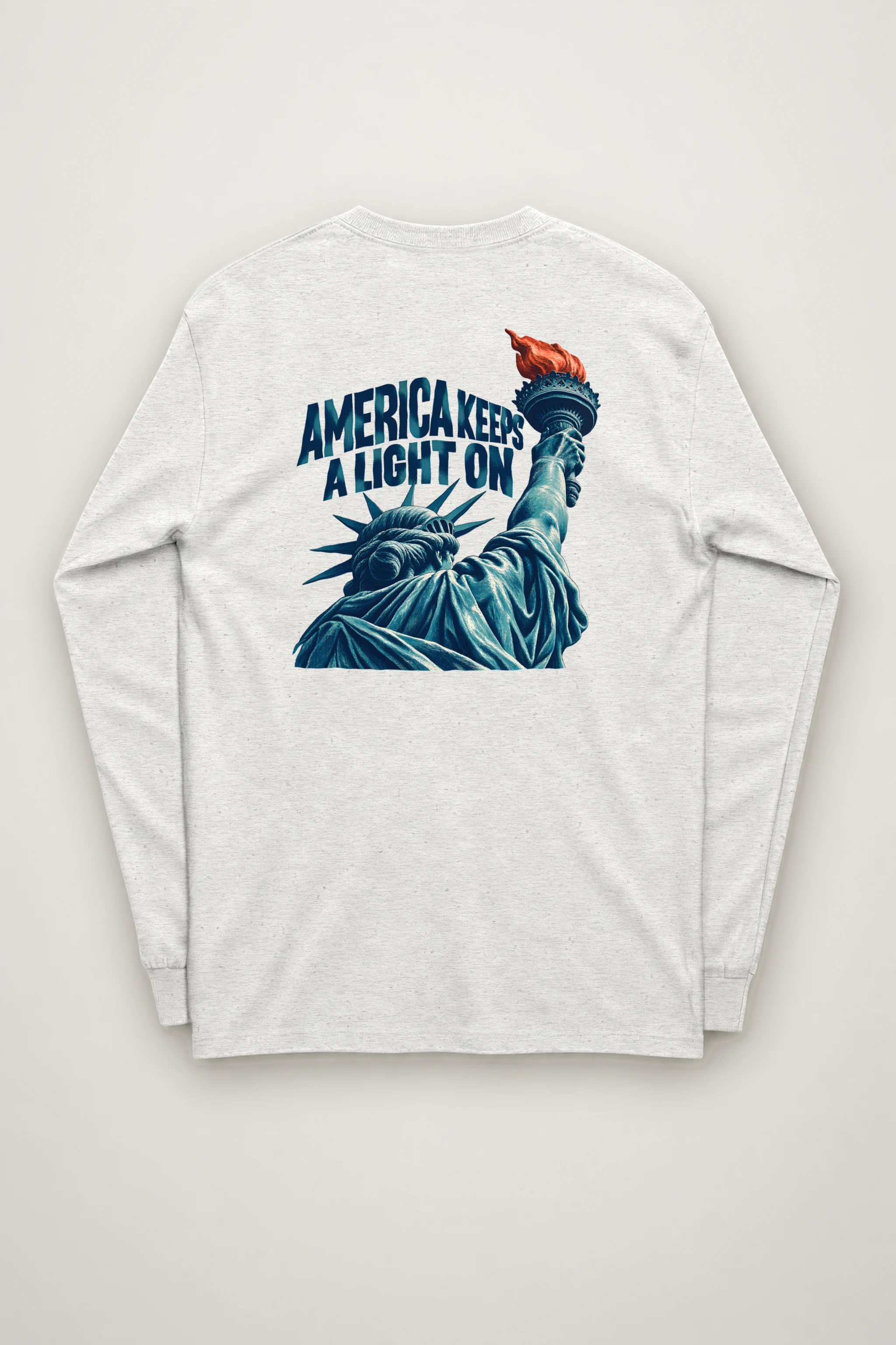 "America Keeps a Light On" Unisex Longsleeve T-shirt