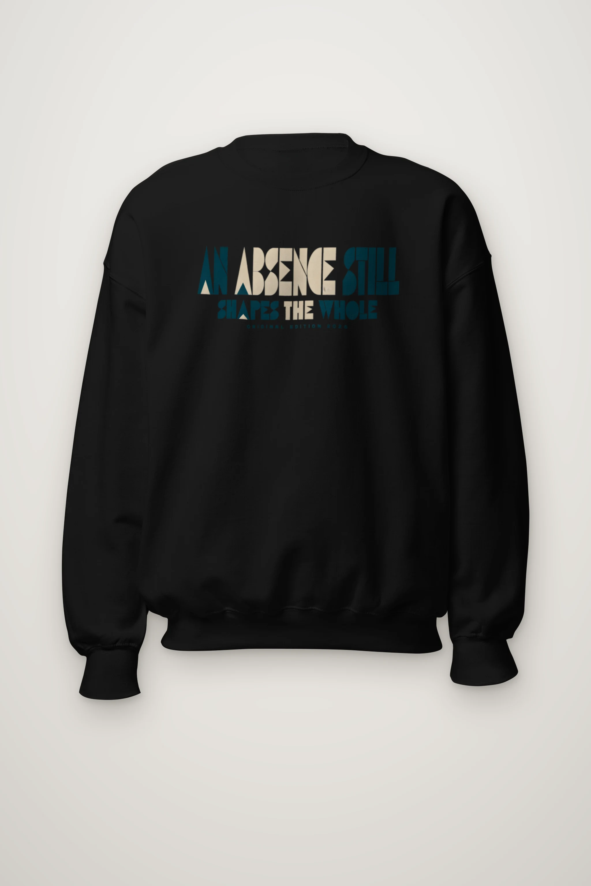 "An Absence Still Shapes The Whole" Heavy Blend Unisex Crewneck Sweatshirt