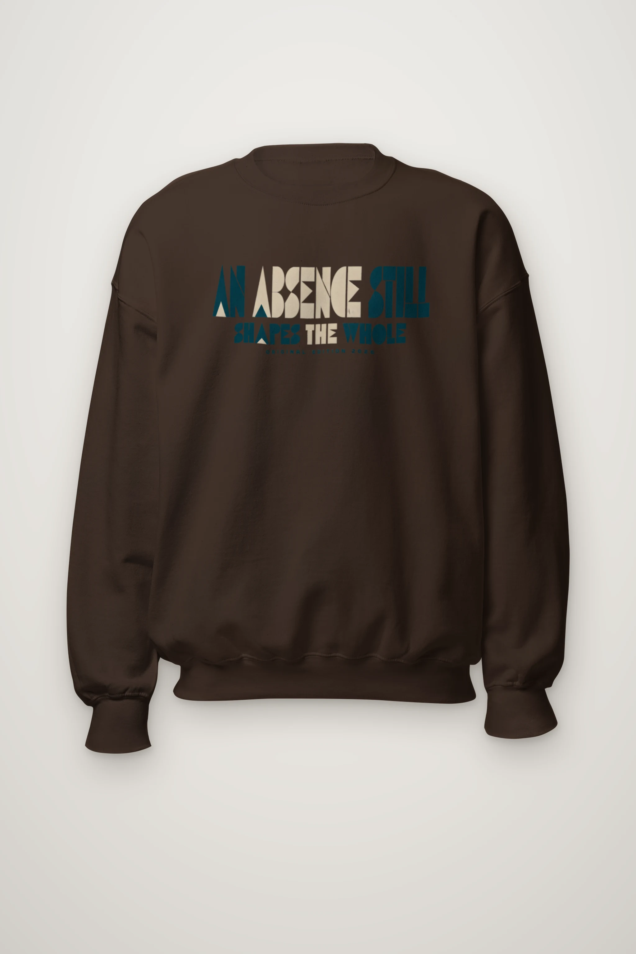"An Absence Still Shapes The Whole" Heavy Blend Unisex Crewneck Sweatshirt