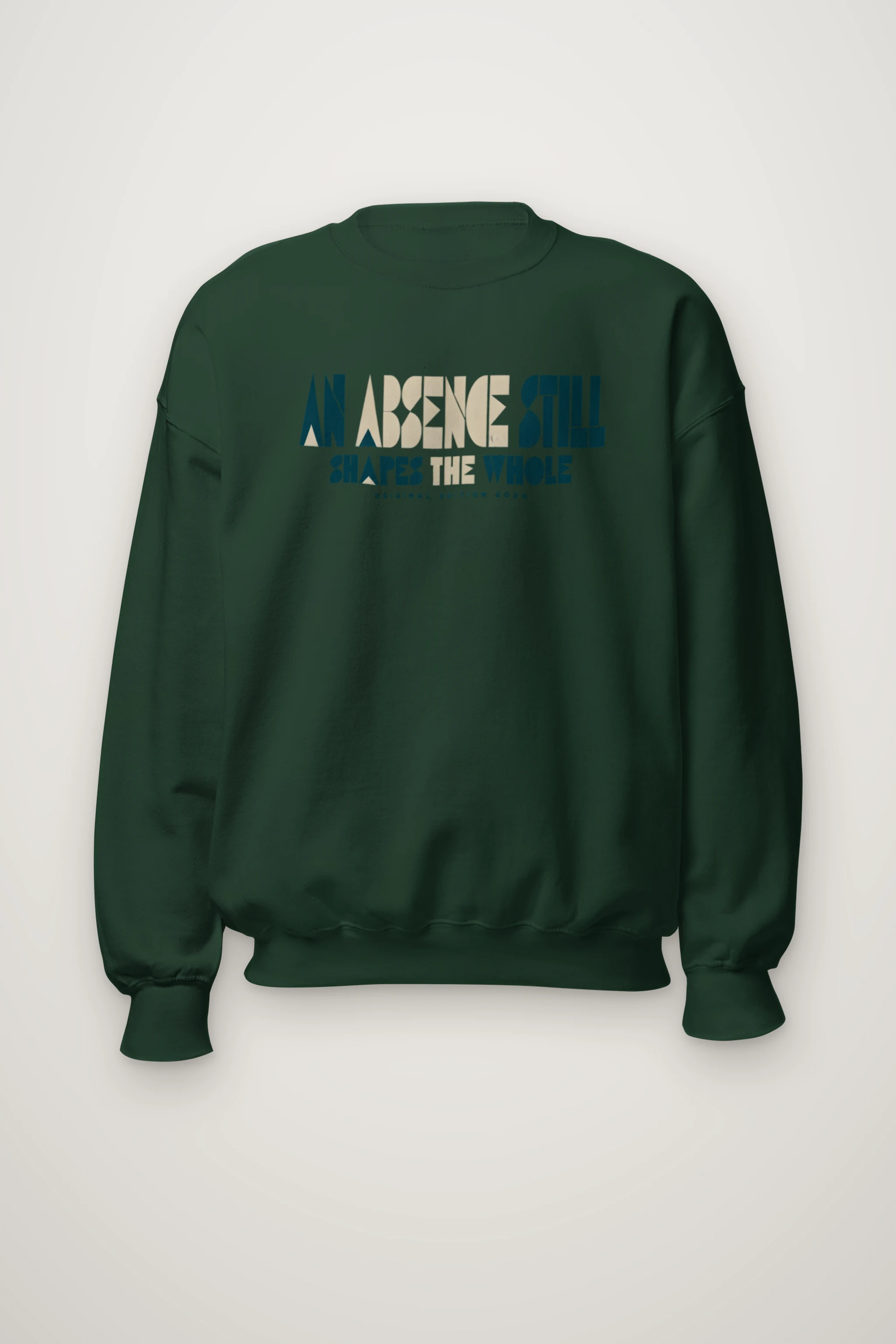 "An Absence Still Shapes The Whole" Heavy Blend Unisex Crewneck Sweatshirt