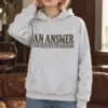 "AN ANSWER CAN OUTLIVE ITS QUESTION" Heavy Blend Unisex Pullover Hoodie