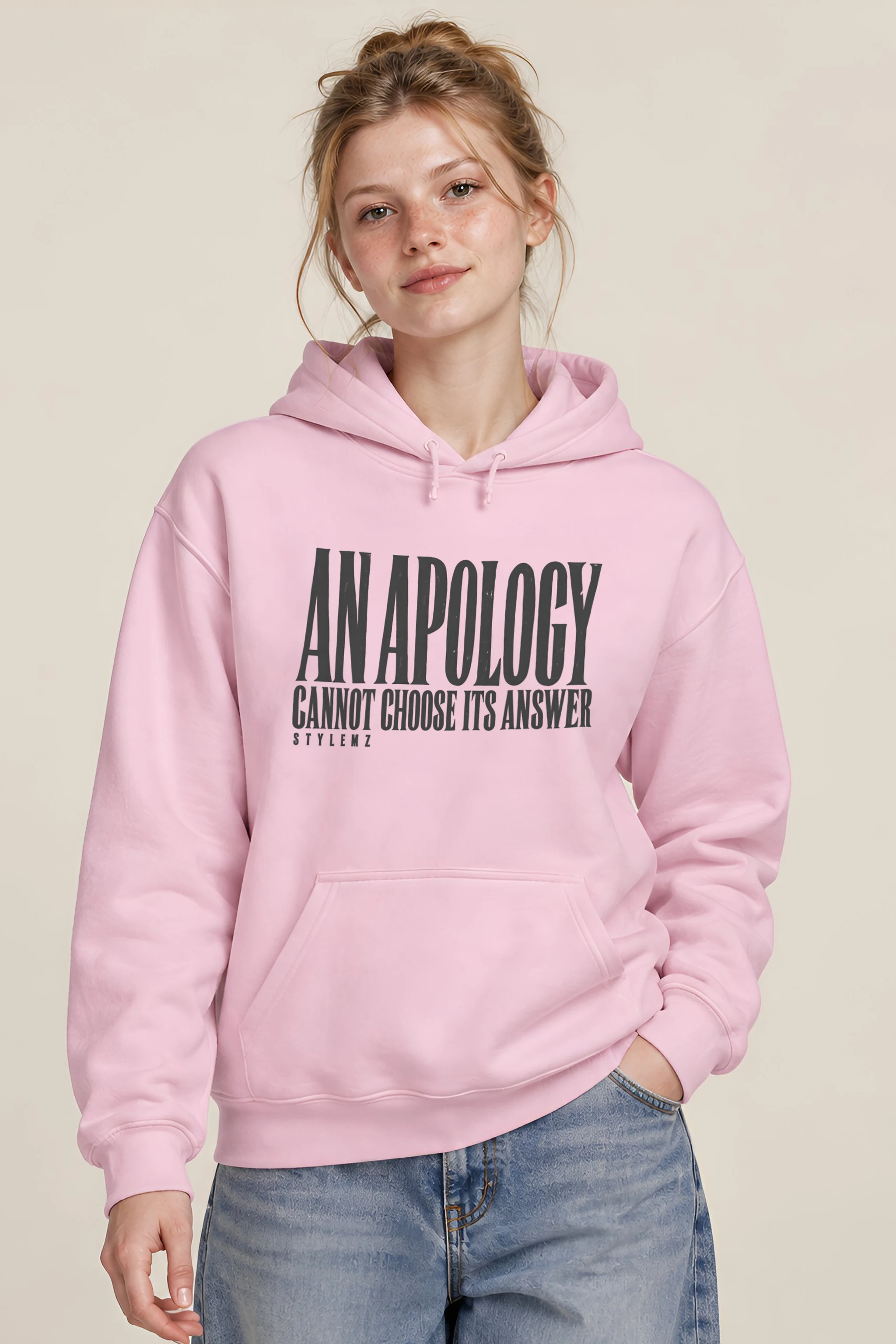 "An Apology Cannot Choose Its Answer" Heavy Blend Unisex Pullover Hoodie