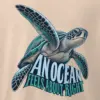 "An Ocean Feels About Right" Men's Oversized Heavyweight Crewneck T-Shirt