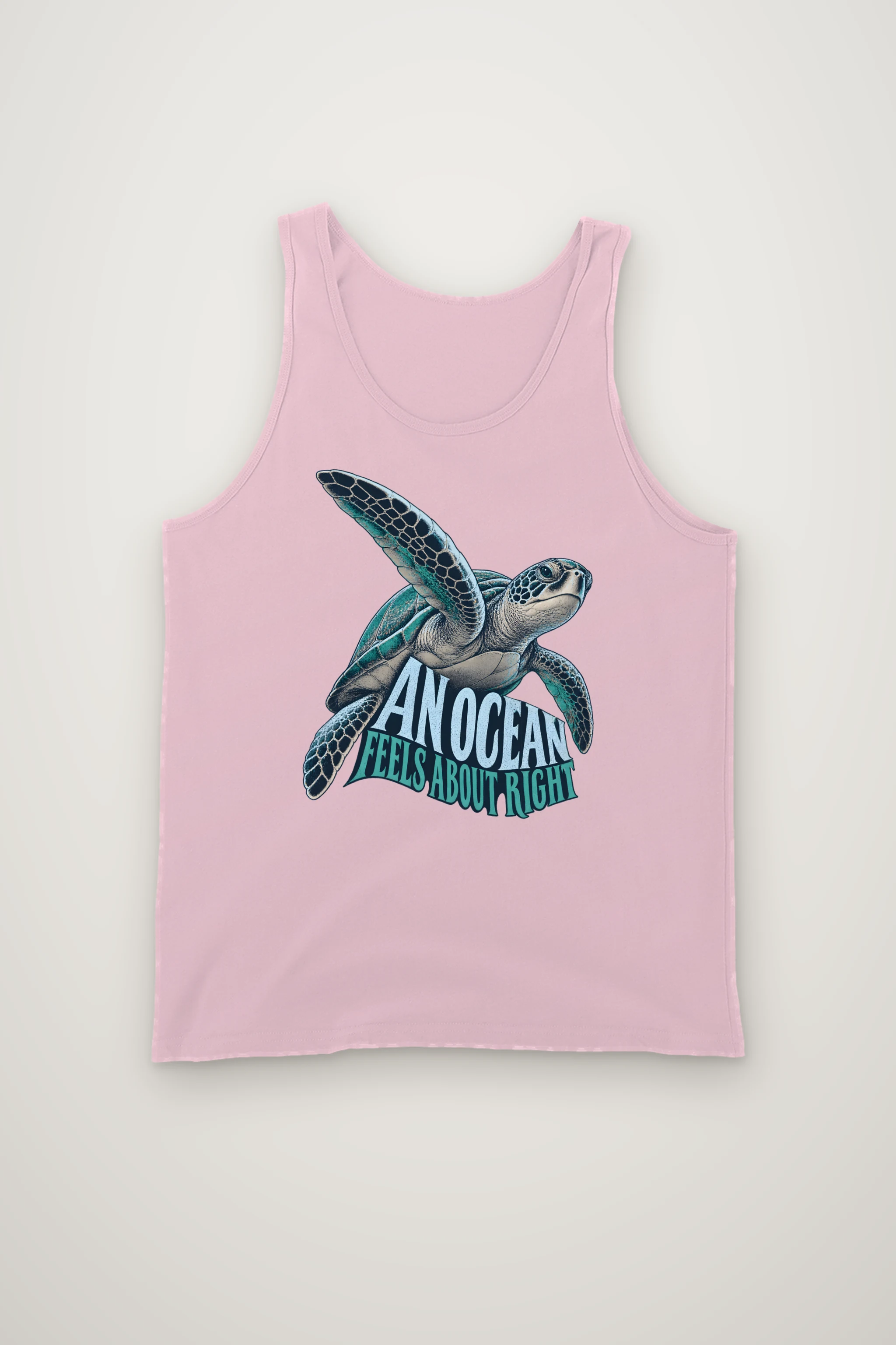 "An Ocean Feels About Right" Unisex Jersey Tank