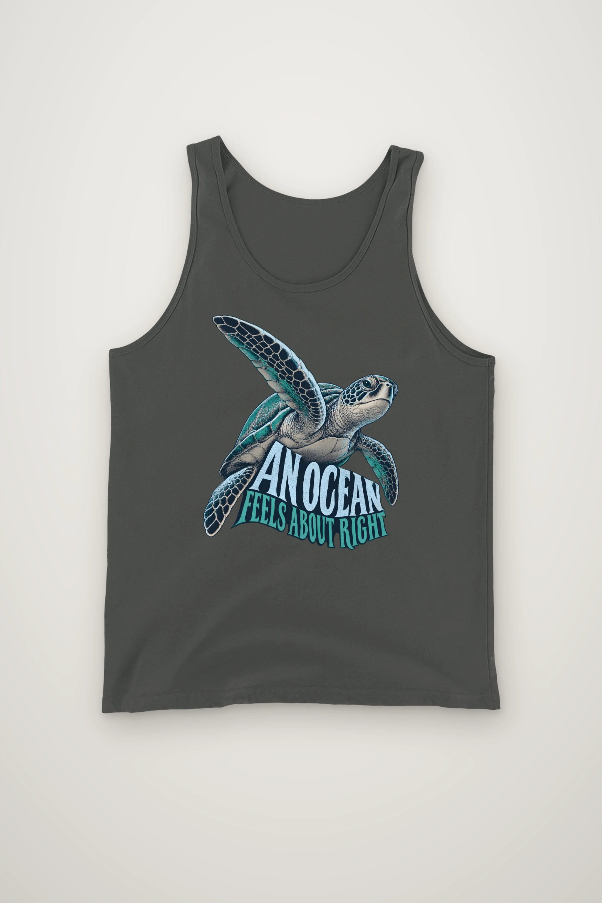 "An Ocean Feels About Right" Unisex Jersey Tank