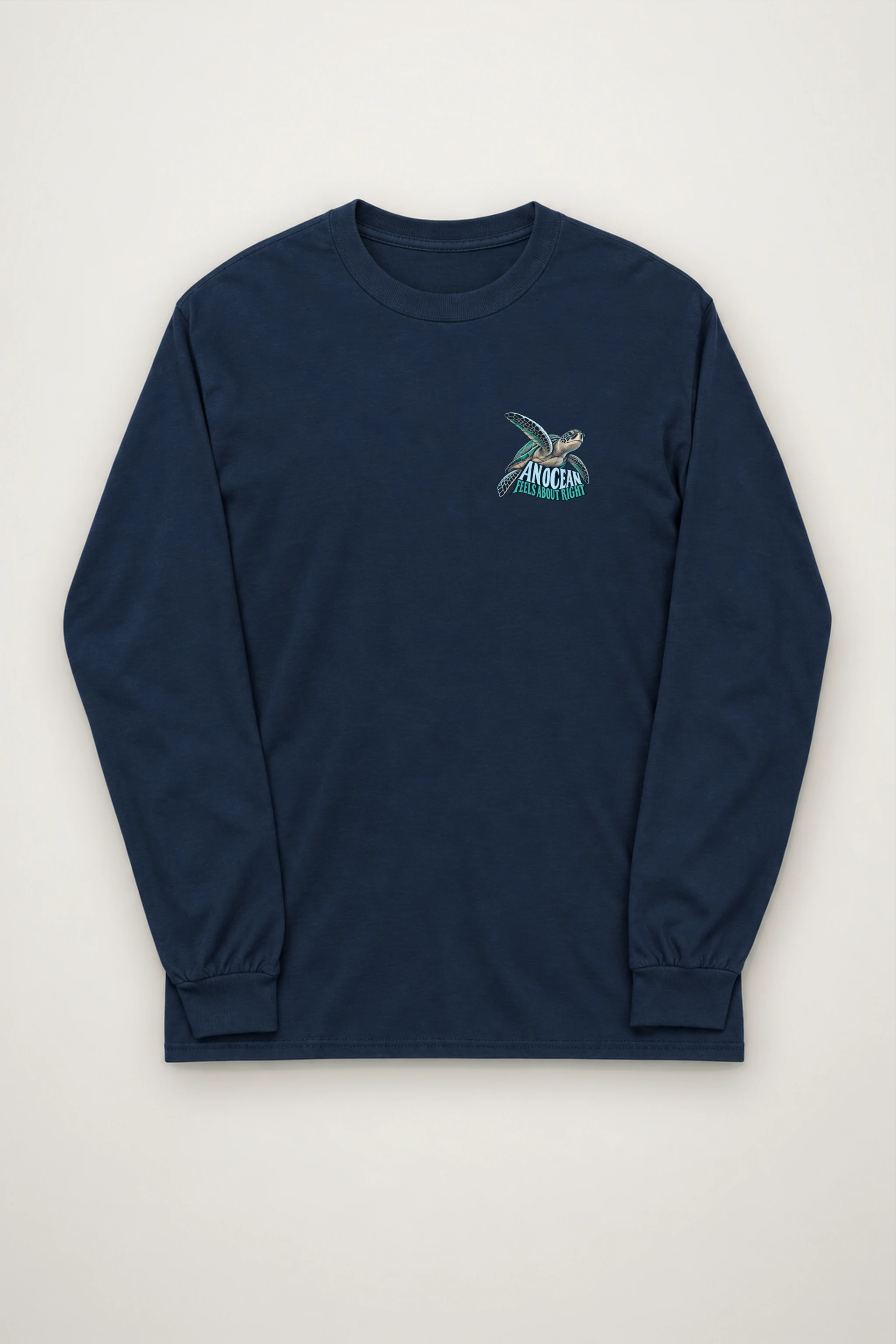 "An Ocean Feels About Right" Unisex Longsleeve T-shirt