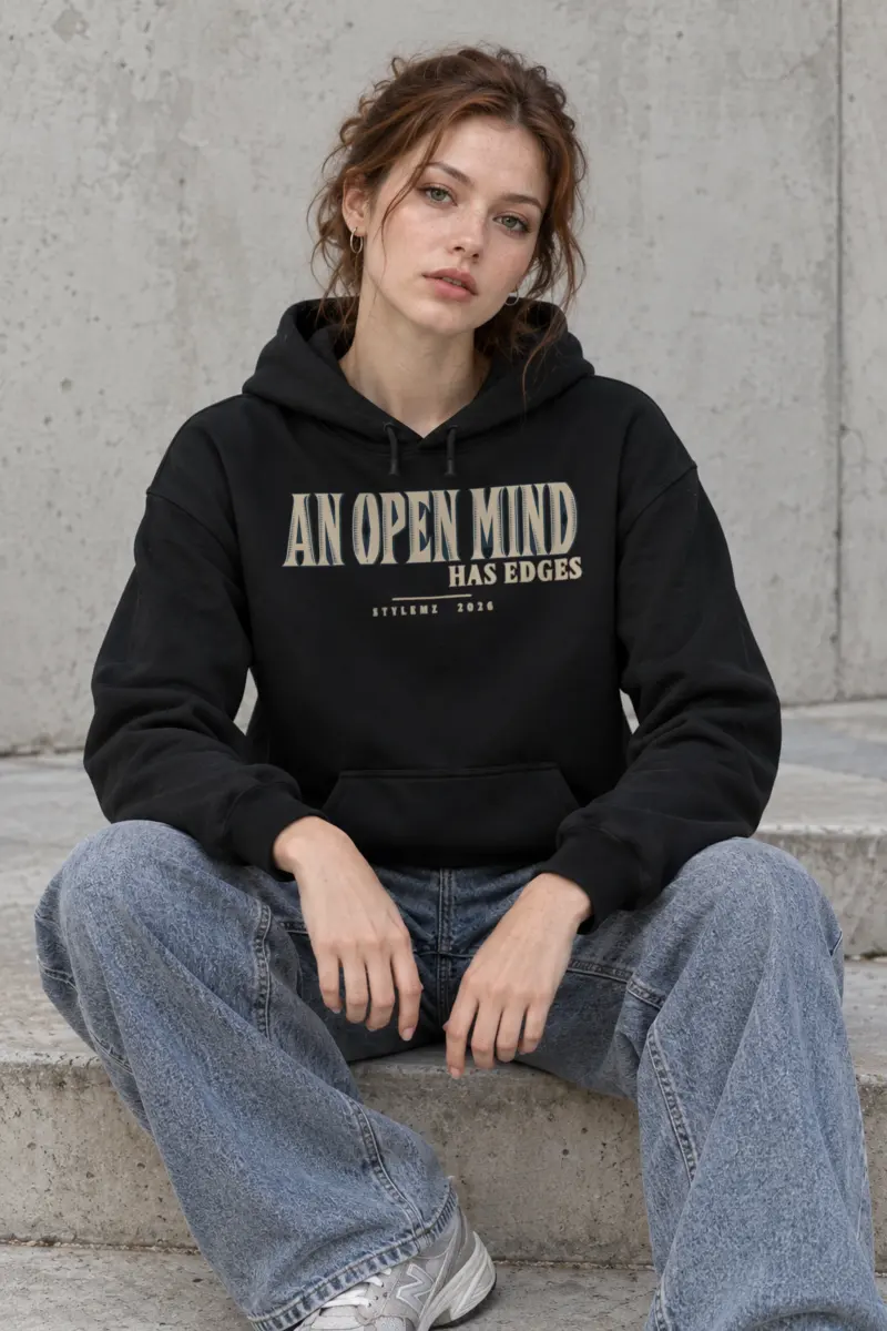 "An Open Mind Has Edges" Heavy Blend Unisex Pullover Hoodie