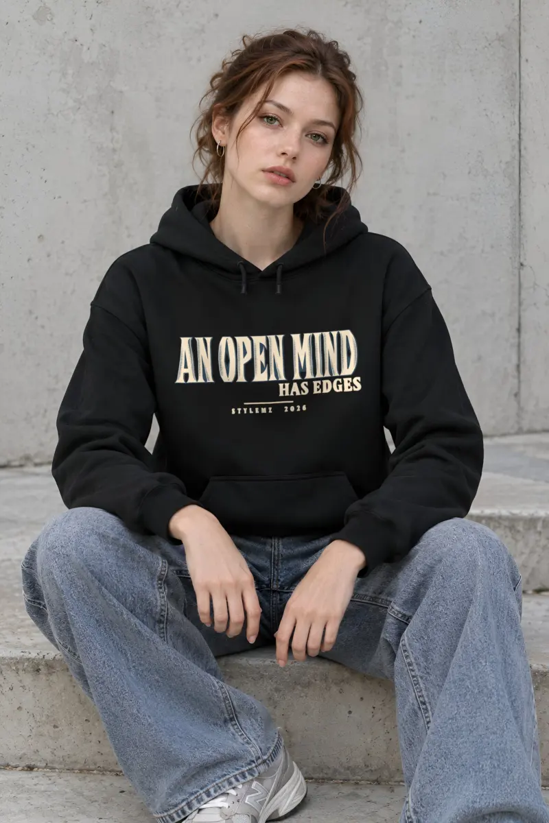 "An Open Mind Has Edges" Heavy Blend Unisex Pullover Hoodie