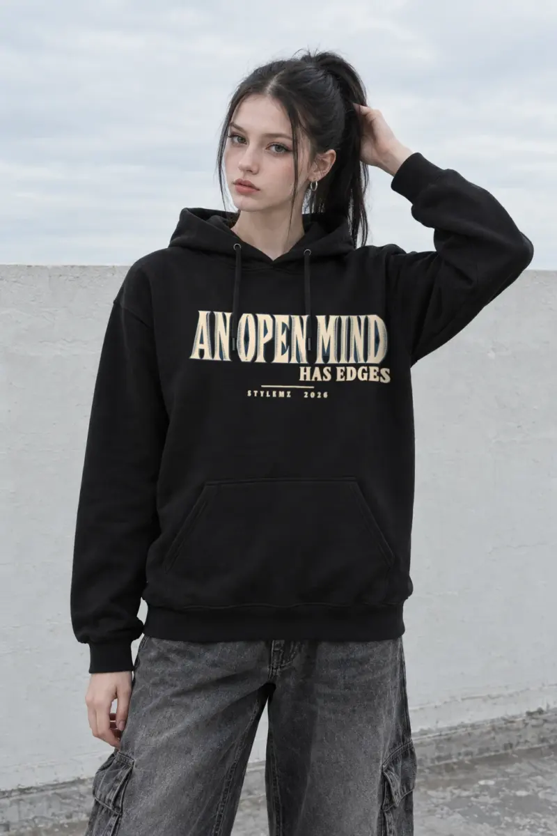 "An Open Mind Has Edges" Heavy Blend Unisex Pullover Hoodie