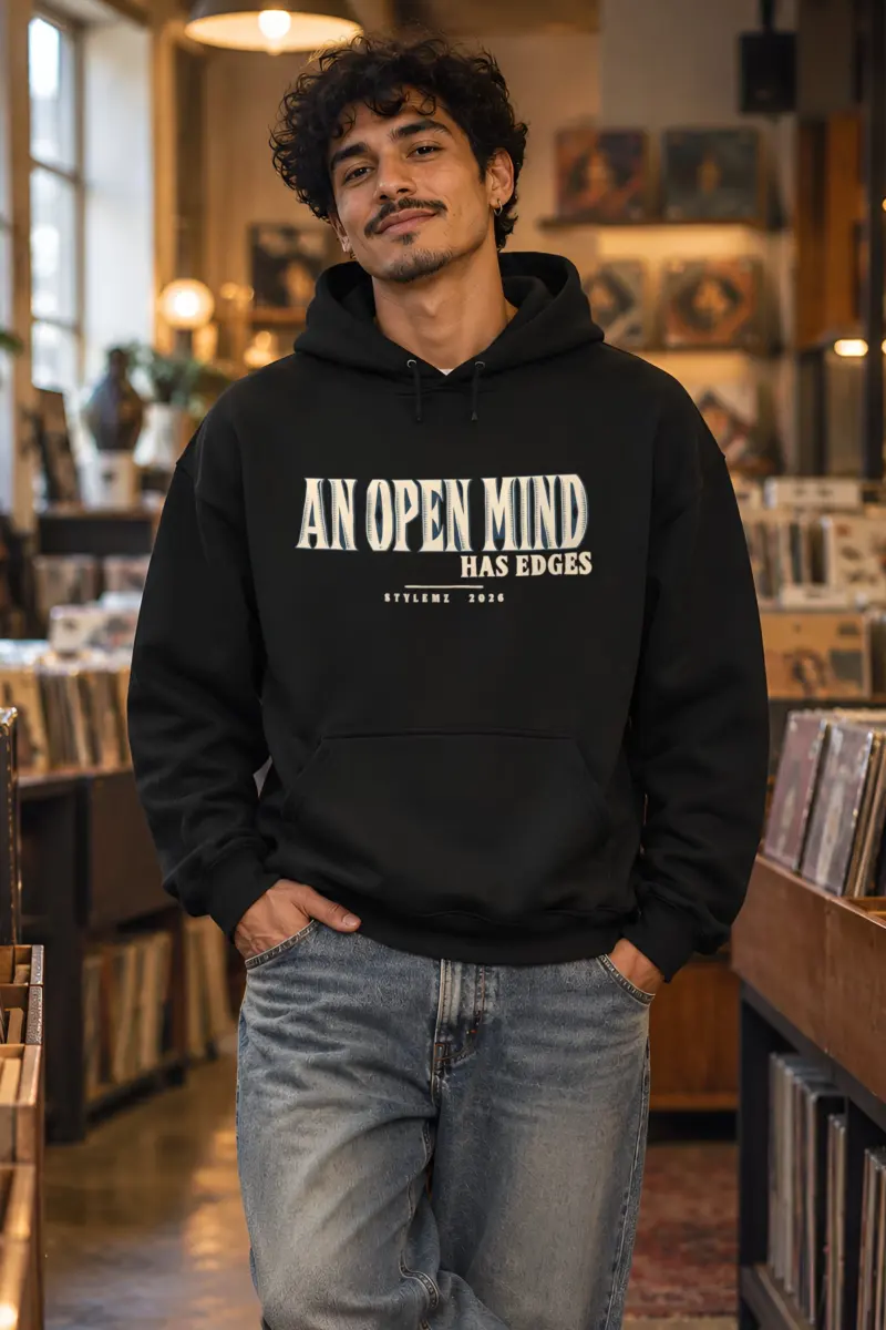 "An Open Mind Has Edges" Heavy Blend Unisex Pullover Hoodie