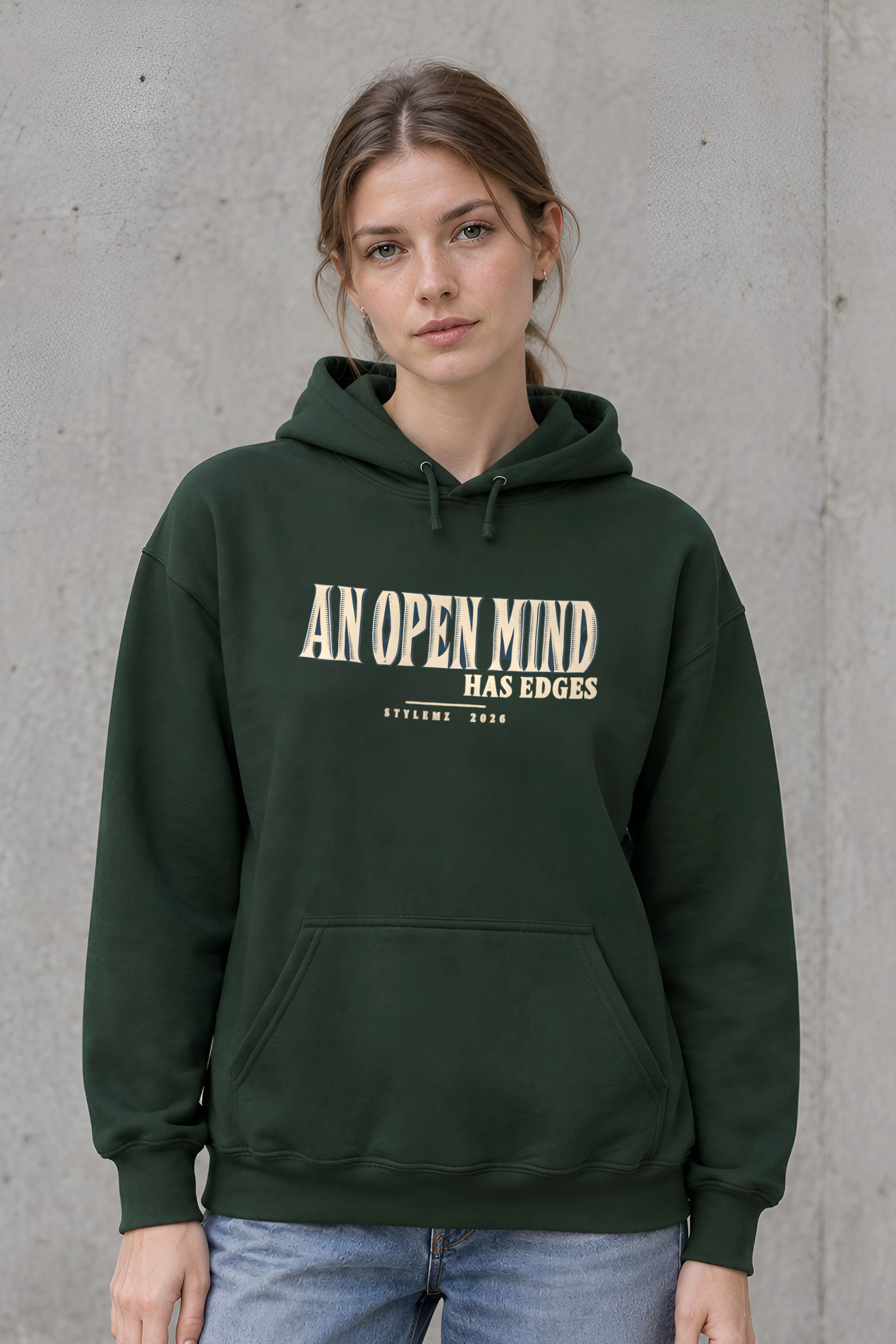 "An Open Mind Has Edges" Heavy Blend Unisex Pullover Hoodie