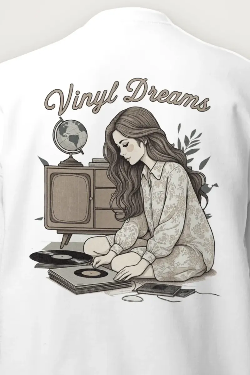 "Analog Study" Heavy Blend Unisex Crewneck Sweatshirt