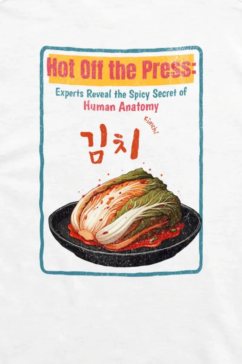 "Anatomy Of Kimchi" Unisex Longsleeve T-shirt
