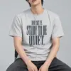 "And That Ye Study To Be Quiet" Heavyweight Unisex Crewneck T-shirt