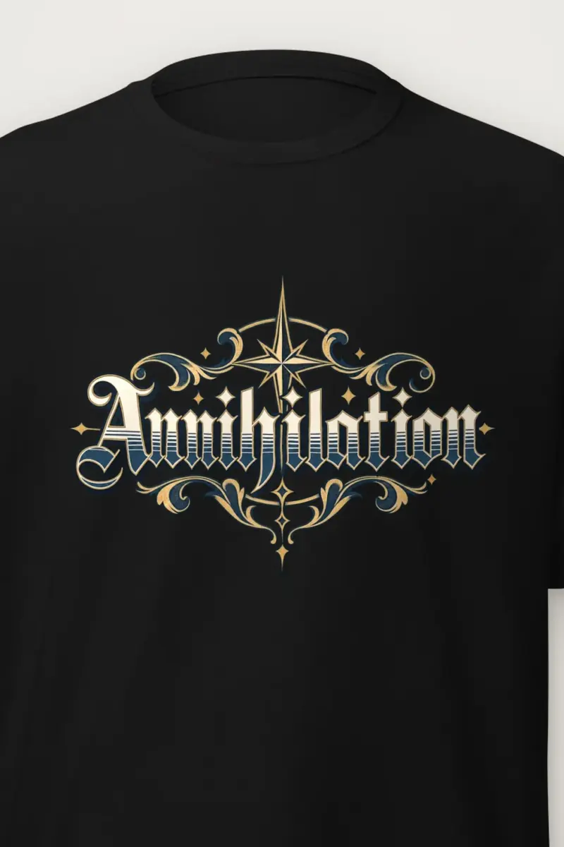 "Annihilation Scrollwork" Heavyweight Unisex Crewneck T-shirt