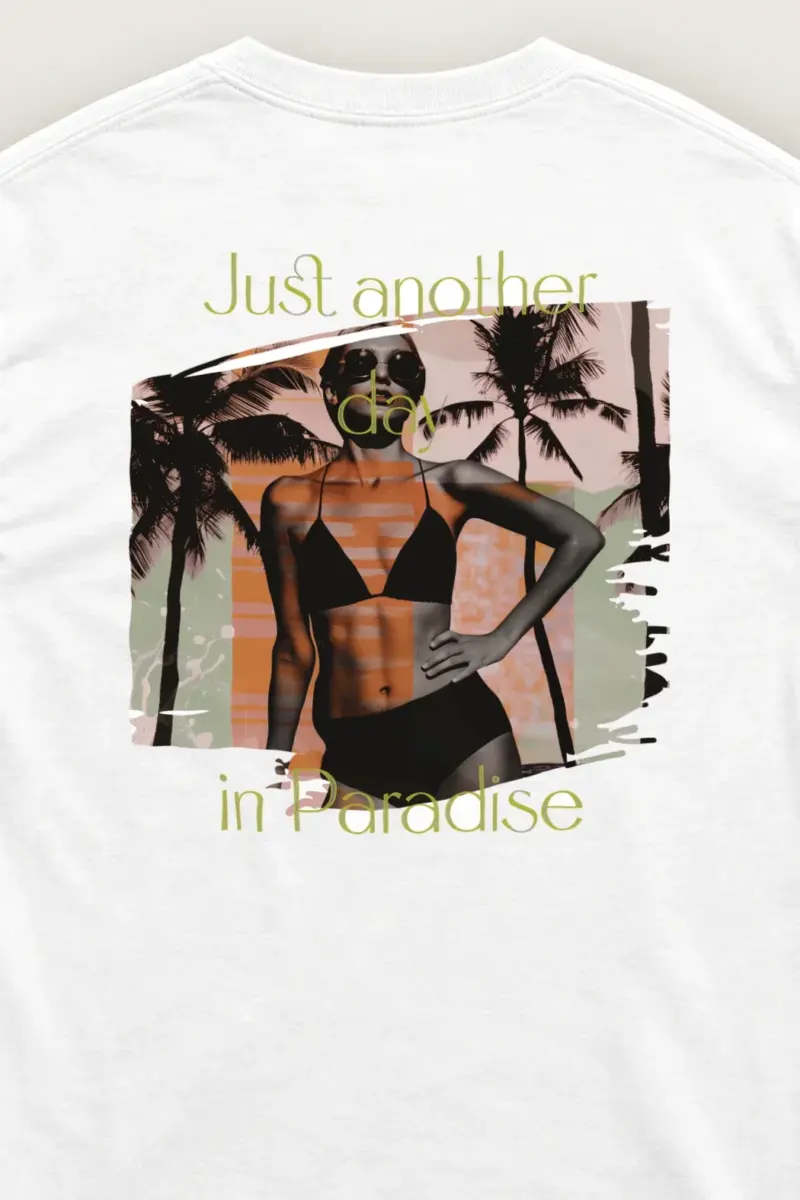"Another Day In Paradise" Unisex Longsleeve T-shirt