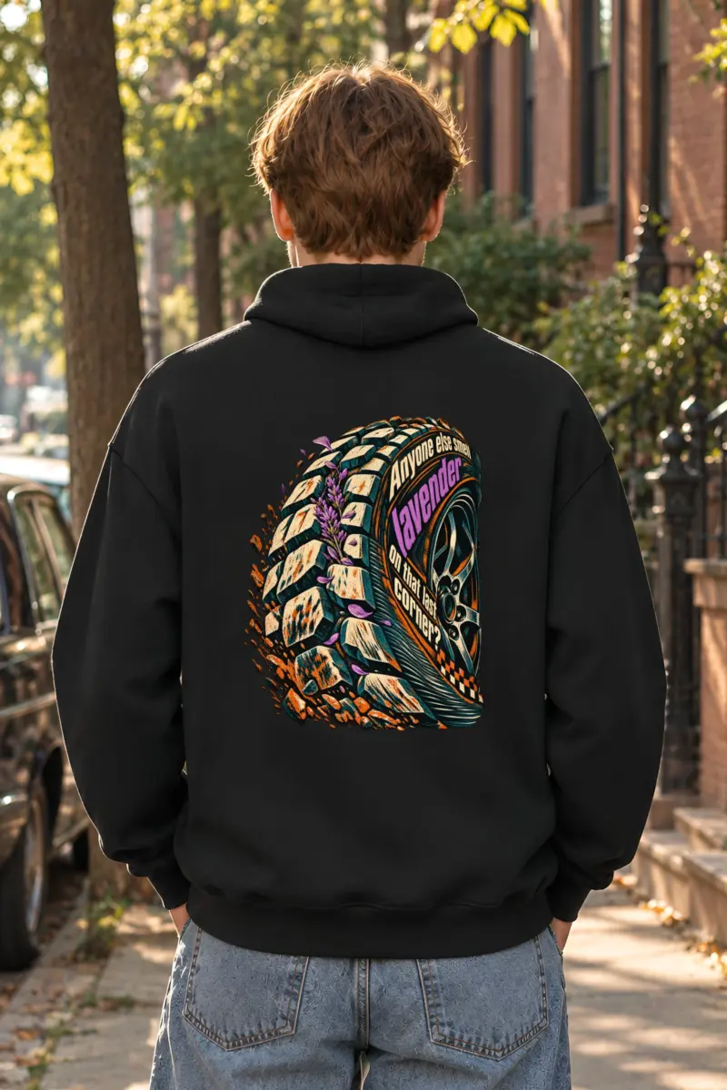 “Anyone Else Smell Lavender” Unisex Pullover Hoodie
