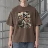 "Anything's Fine" Men's Oversized Heavyweight Crewneck T-Shirt