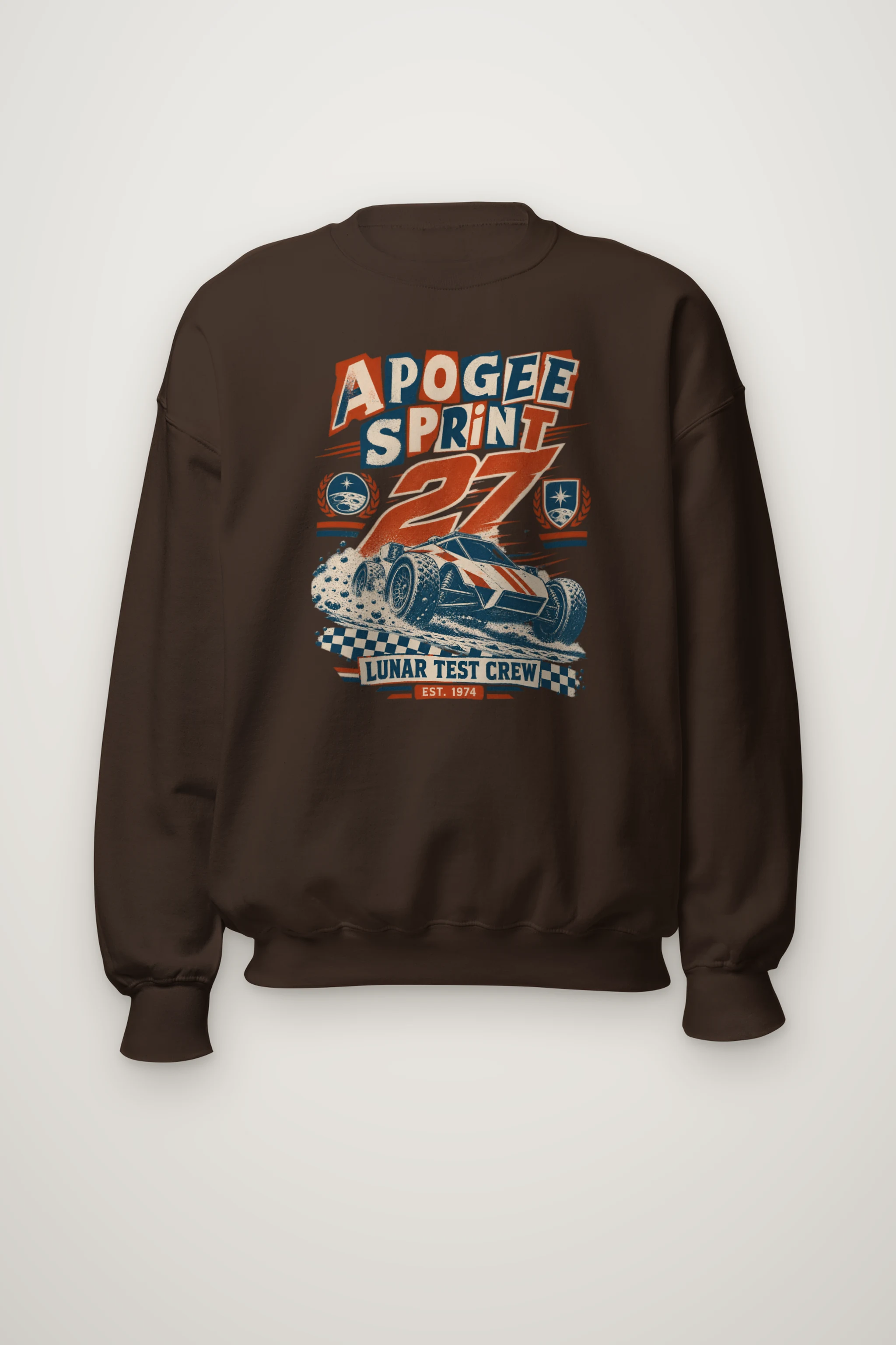 "Apogee Sprint 27 Lunar Crew" Heavy Blend Unisex Crewneck Sweatshirt