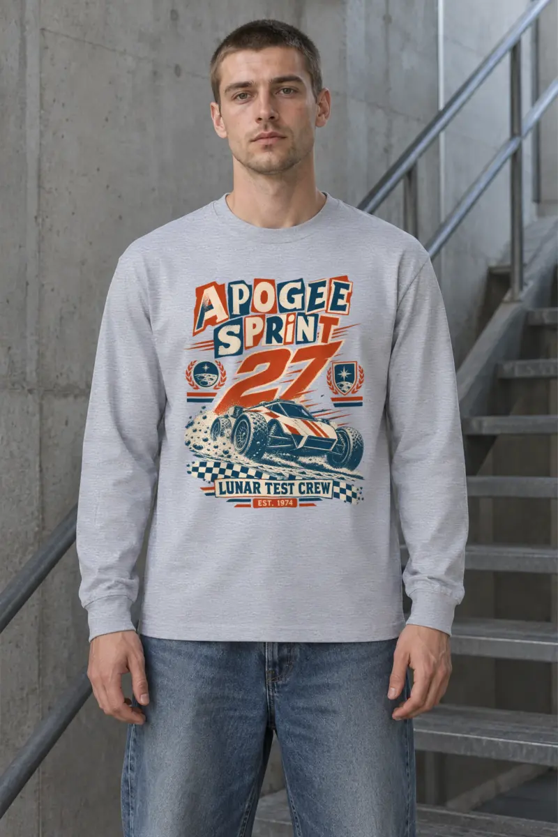 "Apogee Sprint 27 Lunar Crew" Unisex Longsleeve T-shirt