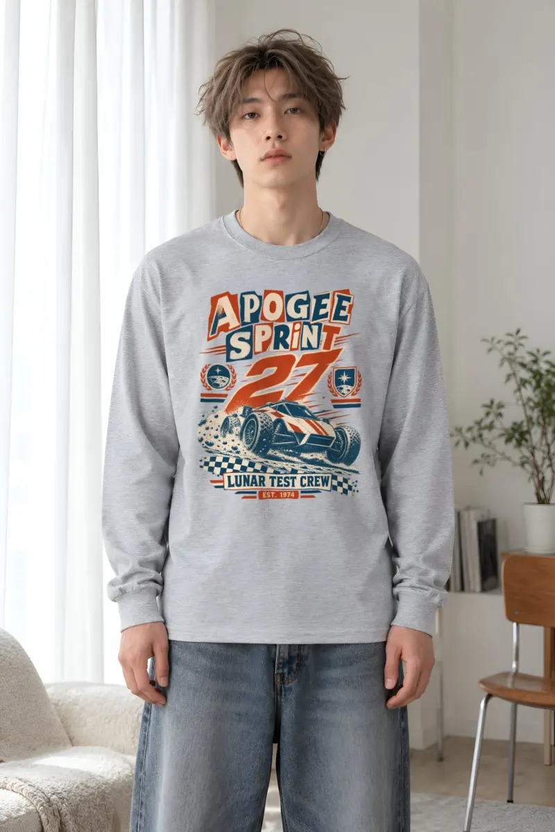 "Apogee Sprint 27 Lunar Crew" Unisex Longsleeve T-shirt