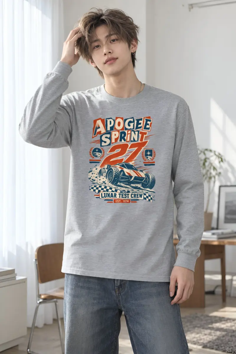 "Apogee Sprint 27 Lunar Crew" Unisex Longsleeve T-shirt