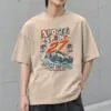 "Apogee Sprint 27" Men's Oversized Heavyweight Crewneck T-Shirt