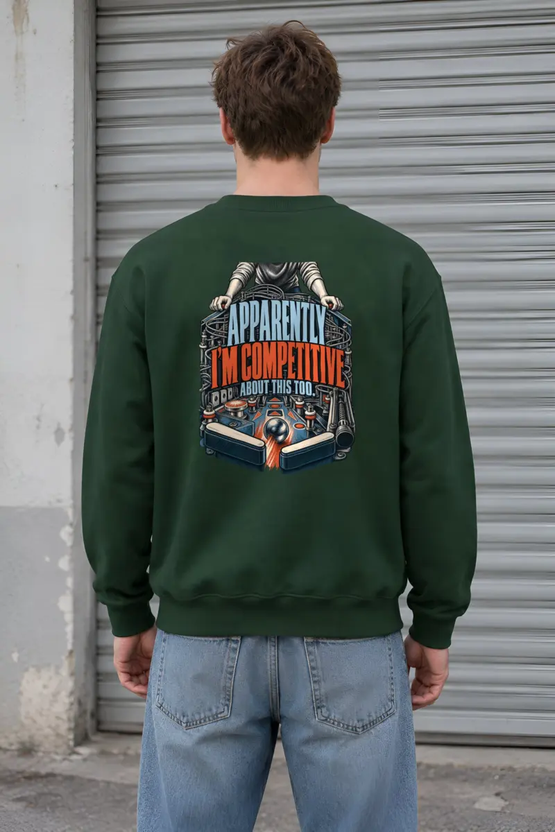 “Apparently I’m Competitive About This Too” Heavy Blend Unisex Crewneck Sweatshirt