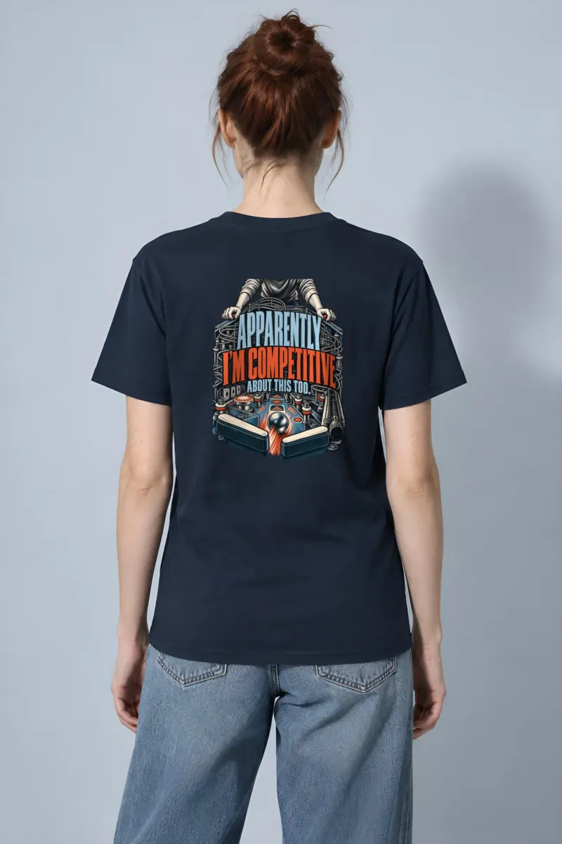 "Apparently I'm Competitive About This Too" Heavyweight Unisex Crewneck T-shirt
