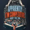 "Apparently I'm Competitive About This Too" Heavyweight Unisex Crewneck T-shirt