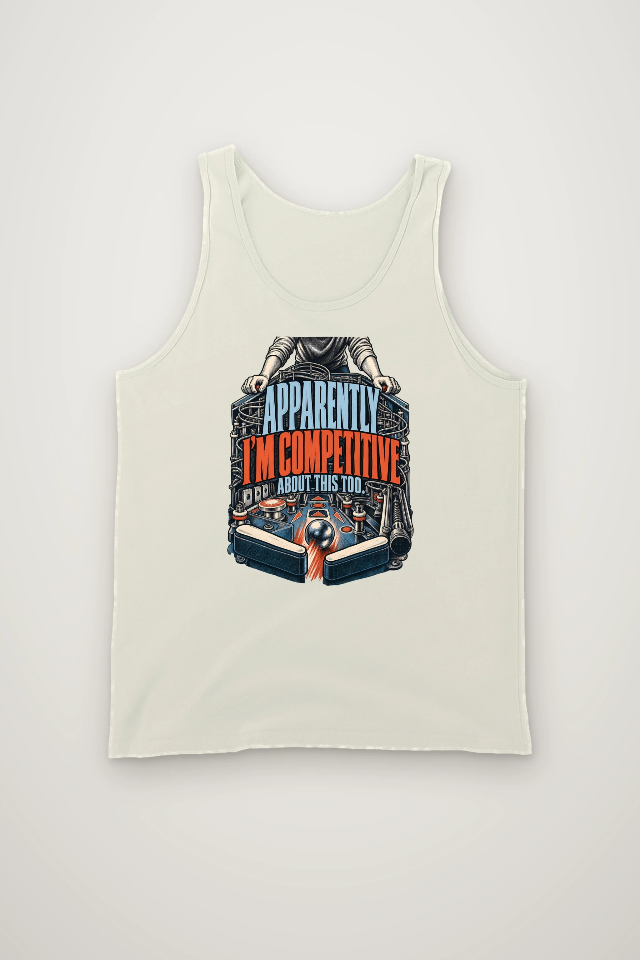 "Apparently I'm Competitive About This Too" Unisex Jersey Tank