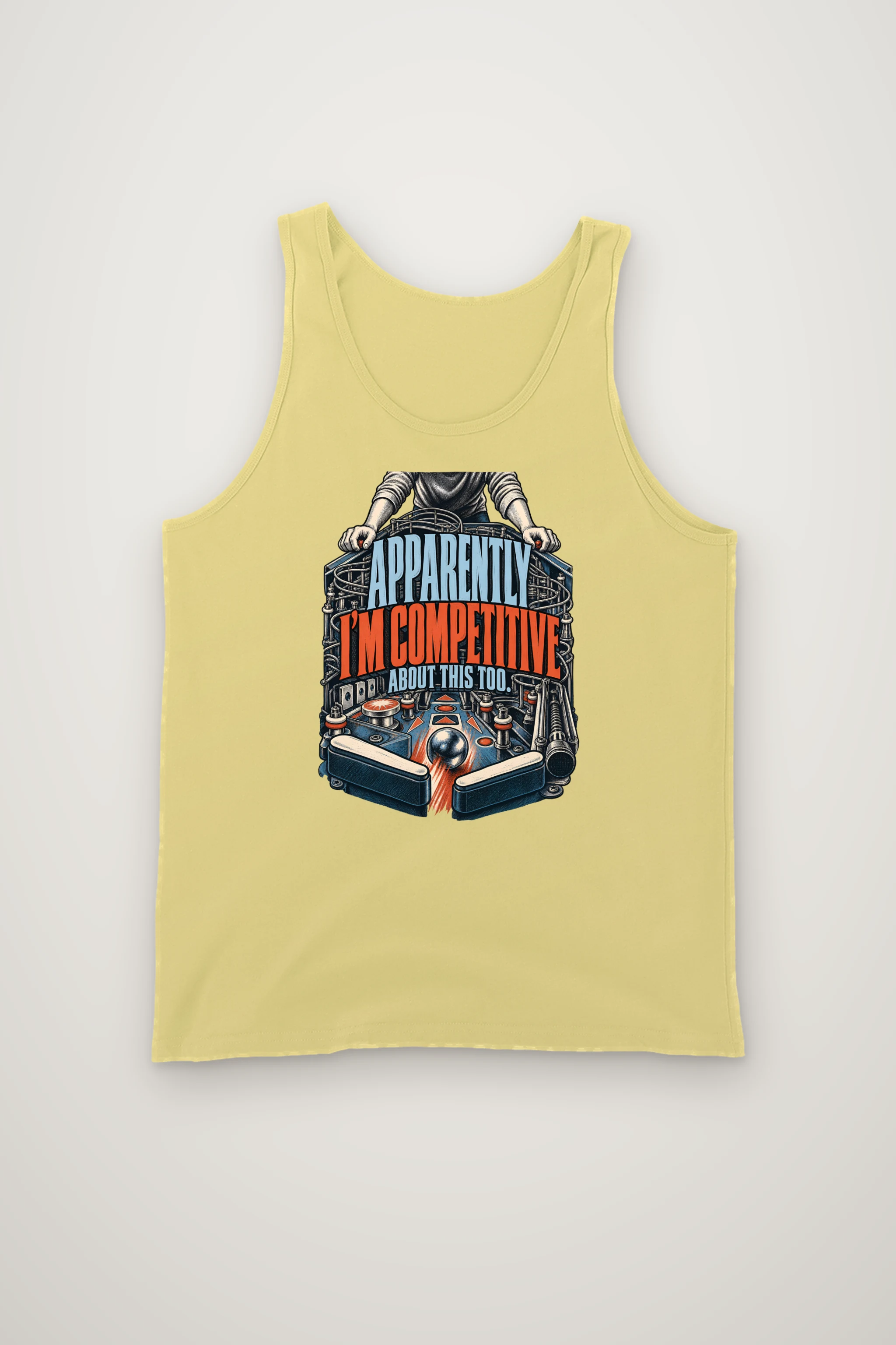 "Apparently I'm Competitive About This Too" Unisex Jersey Tank
