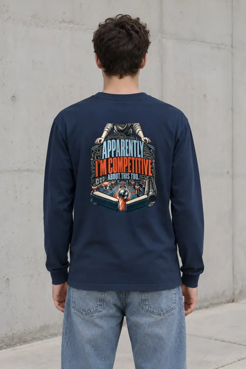 “Apparently I’m Competitive About This Too” Unisex Longsleeve T-shirt