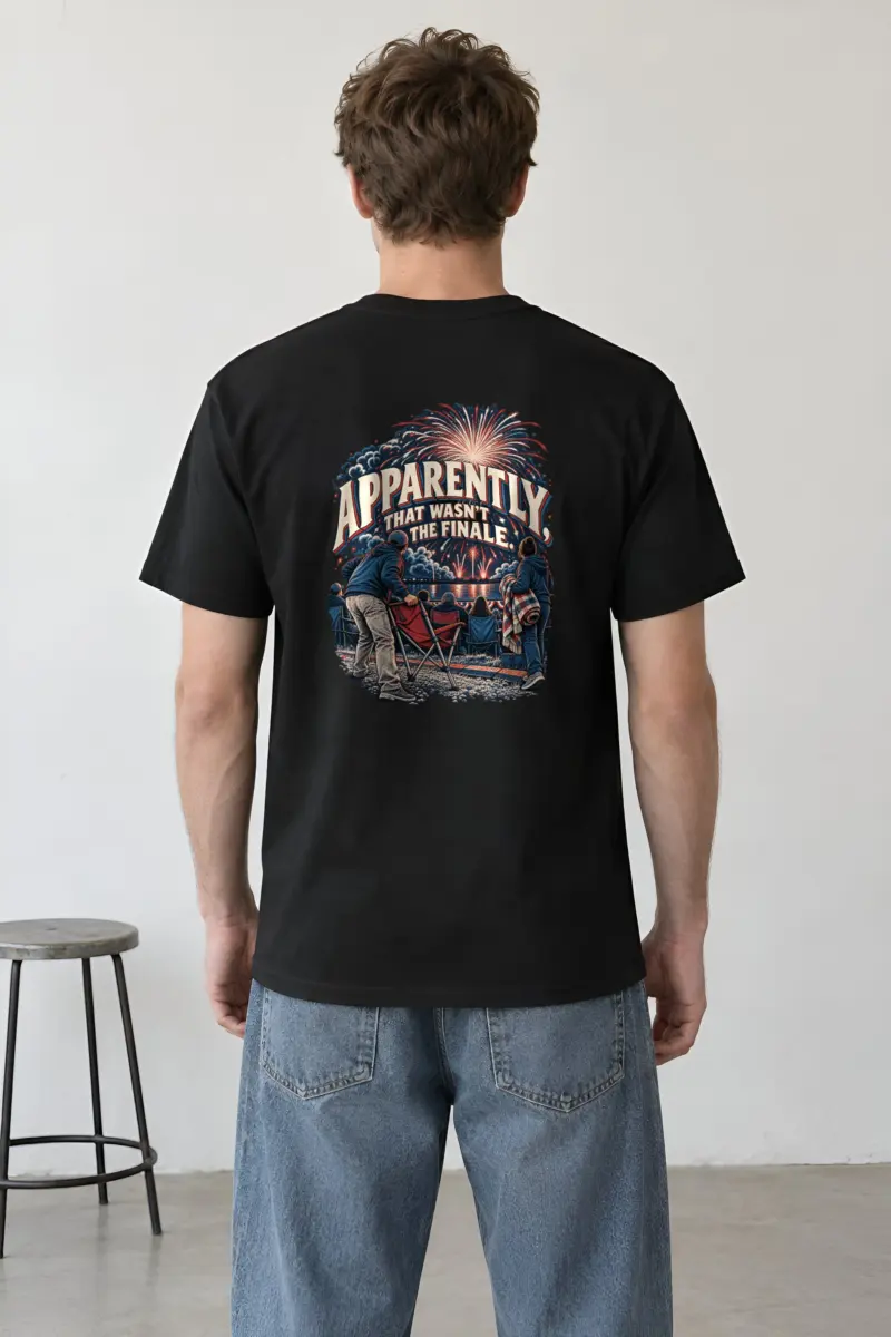 "Apparently, That Wasn't The Finale" Heavyweight Unisex Crewneck T-shirt