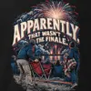"Apparently, That Wasn't the Finale" Men's Oversized Heavyweight Crewneck T-Shirt