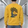 "Apple Tree Woven Basket" Heavy Blend Unisex Crewneck Sweatshirt