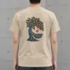"Apple Tree Woven Basket Tee" Heavyweight Unisex Crewneck T-shirt