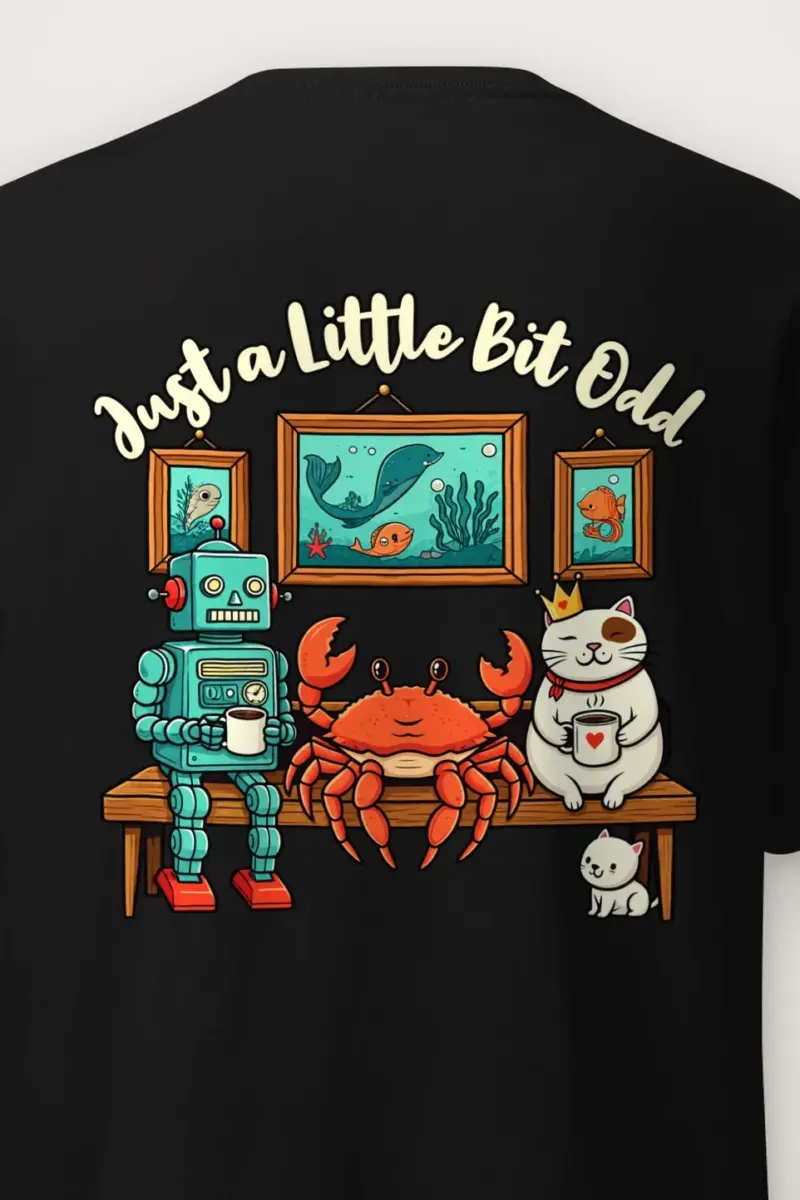 "Aquarium Misfits" Heavyweight Unisex Crewneck T-shirt