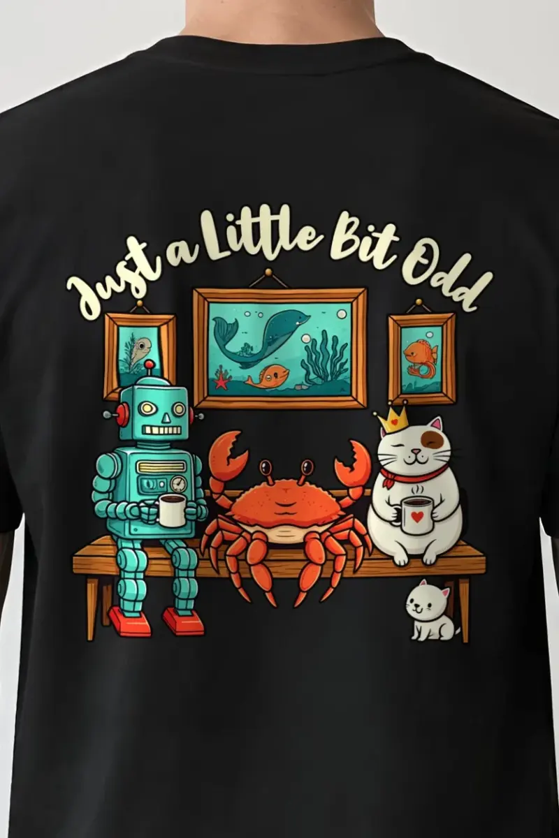 "Aquarium Misfits" Heavyweight Unisex Crewneck T-shirt